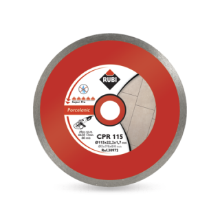 CPR 115 mm diamantový kotúč na tvrdú dlažbu a gres  (RUBI CPR 115 SUPERPRO)