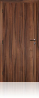 Protipožární dveře ořech  fólie SOLODOOR (požární odolností 30 minut (EI2 30))