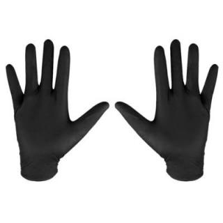 NEO97-691-L - Nitrilové rukavice, čierne, 100ks, L