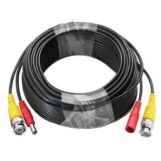 12V BNC / DC video kábel 3-50 m Dĺžka: 10 m