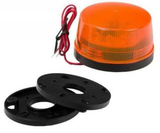 12V LED Výstražné svetlo / signalizácia Farba: Oranžová