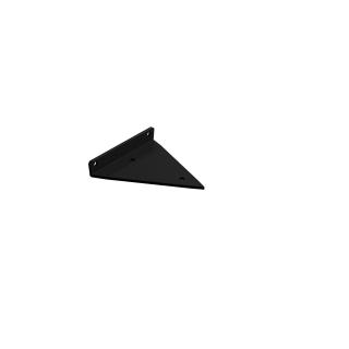 Čierny oceľový držiak police Rozmer: 100x78 mm
