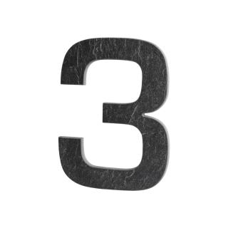 Domové popisné číslo Bridlica - Euromode variant: číslo 3