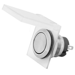 Transparentný ochranný kryt pre tlačítkový spínač Priemer: 16 mm