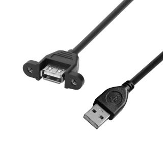 Zabudovateľný predlžovací kábel USB-A 2.0 100cm Model: USB-A  USB-A