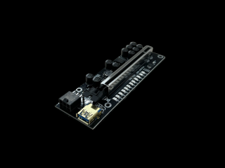 10-capacitor GPU Riser 012
