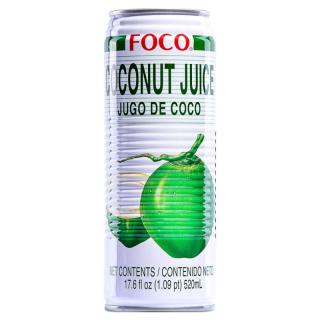 Foco Kokosový džús s kúskami dužiny 520ml