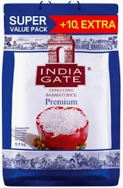 INDIA GATE Premium Basmati ryža 5,5kg