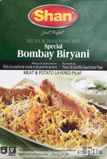 Shan zmes na prípravu Bombay Biryani 60g