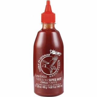 Uni Eagle Sriracha omáčka Super Hot, 440 ml