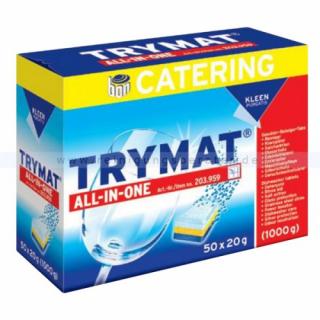 KLEEN TRYMAT All-in-One 2x50x20g 203.959 - Alkalické vysoko účinné tablety do umývačiek riadu