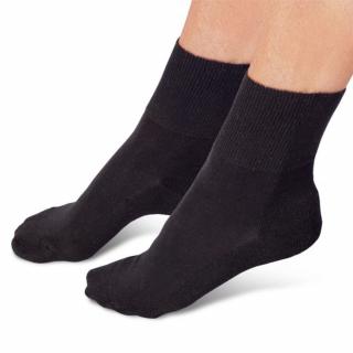Ponožky pre diabetikov Foot Morning Veľkosť: EU 39 - 41, Farba: Čierna
