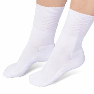 Ponožky pre diabetikov Foot Morning Veľkosť: EU 42 - 43, Farba: Biela