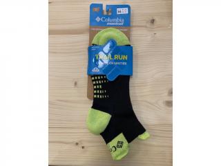COLUMBIA Bežecké ponožky TRAIL RUN Montrail Veľkosť: 35-38, Farba: Black/Volt