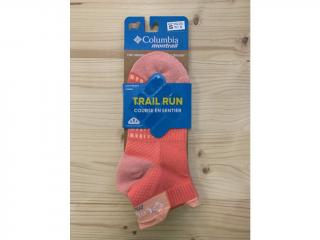 COLUMBIA Bežecké ponožky TRAIL RUN Montrail Veľkosť: 35-38, Farba: Lychee/coral