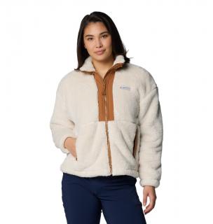 Columbia Dámska bunda Boundless Discovery™ Sherpa Full Zip II Veľkosť: L, Farba: Chalk, Camel