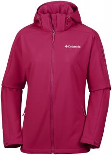 Columbia Dámska bunda Cascade Ridge Jacket Veľkosť: XS, Farba: Pomegranate