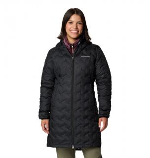 Columbia Dámska bunda Delta Ridge™ II Long Down Jacket Veľkosť: M, Farba: Black