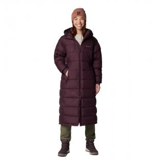 Columbia Dámska bunda Pike Lake™ II Long Jacket bordová Veľkosť: L, Farba: Moonvista