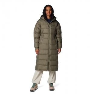 Columbia Dámska bunda Pike Lake™ II Long Jacket zelená Veľkosť: L, Farba: Stone Green