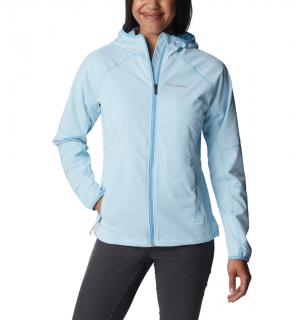 Columbia Dámska bunda Sweet As™ Softshell Hoodie bledo modrá Veľkosť: L, Farba: Spring Blue