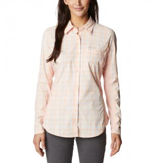 Columbia Dámska košeľa Claudia Ridge™ LS Shirt Veľkosť: M, Farba: Peach