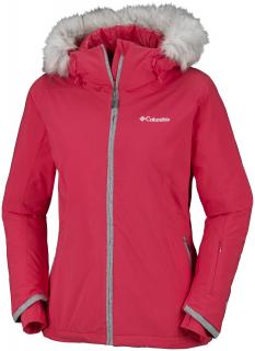 Columbia Dámska lyžiarska bunda Alpine Slide™ Jacket Veľkosť: S, Farba: Red Camellia