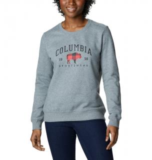 Columbia Dámska mikina Hart Mountain™ šedá Veľkosť: XL, Farba: Columbia Grey H