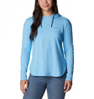 Columbia Dámska mikina Sun Trek™ EU Hooded Pullover modrá Veľkosť: L, Farba: Vista Blue Heat