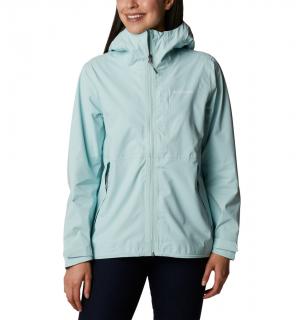 Columbia Dámska outdoorová bunda Omni-Tech™ Ampli-Dry tyrkys Veľkosť: L, Farba: Tech Ampli-Dry Sh-Icy Morn