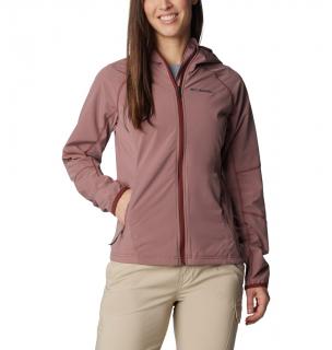 Columbia Dámska softshell bunda Sweet As™ Softshell Hoodie figová Veľkosť: L, Farba: Fig