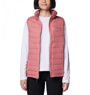 Columbia Dámska vesta Powder Lite™ II Vest ružová Veľkosť: M, Farba: Pink Agave