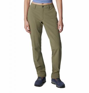 Columbia Dámske nohavice TITANIUM Back Beauty™ 2.0 Softshell Pant olivovo zelené Veľkosť: 38, Farba: Stone Green