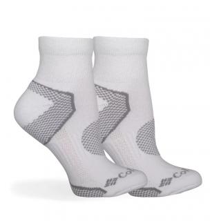 Columbia Dámske ponožky W Balance Point Quarter Sock Veľkosť: O/S, Farba: Biele