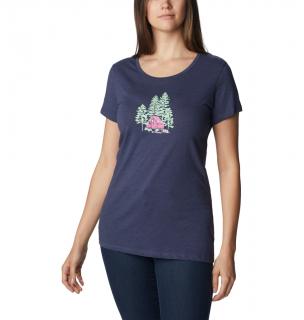 Columbia Dámske tričko Daisy Days™ SS Graphic Tee Veľkosť: L, Farba: Nocturnal Heather