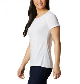 Columbia Dámske tričko Lava Lake biele Veľkosť: L, Farba: White, CSC Powe