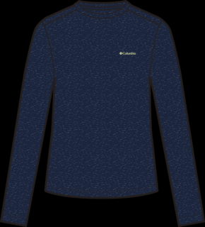 Columbia Dámske tričko Sloan Ridge™ Graphic LS Veľkosť: L, Farba: Collegiate Navy