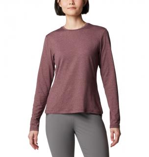 Columbia Dámske tričko Sloan Ridge™ Graphic LS Veľkosť: L, Farba: Moonvista Heather