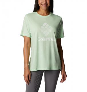 Columbia Dámske tričko voľný strih Bluebird Day™ Relaxed Crew Neck Veľkosť: L, Farba: Key West Heather