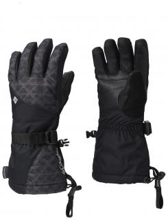 Columbia LYŽIARSKE dámske rukavice W Whirlibird™ Glove Veľkosť: L, Farba: Black Diamonds