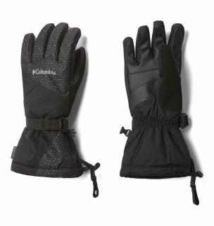 Columbia LYŽIARSKE dámske rukavice W Whirlibird™ Glove Veľkosť: L, Farba: Black Spar