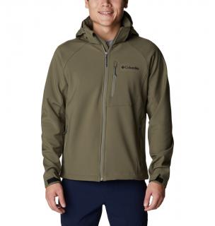 Columbia Pánska bunda Cascade Ridge II SoftShell zelená Veľkosť: L, Farba: Stone Green