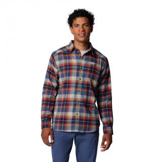 Columbia Pánska košela Cornell Woods™ Flannel Long Sleeve Shirt Veľkosť: L, Farba: Collegiate Navy