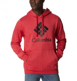 Columbia Pánska mikina Columbia Trek™ Hoodie Veľkosť: L, Farba: Mountain Red Ht