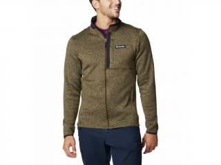 Columbia Pánska mikina Sweater Weather™ Full Zip Veľkosť: L, Farba: Olive Green Hea