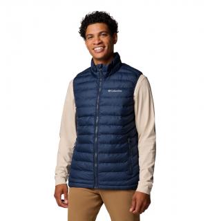 Columbia Pánska vesta Powder Lite™ II Vest tmavo modrá Veľkosť: L, Farba: Collegiate Navy