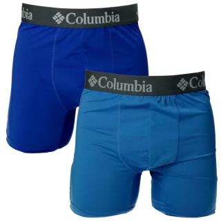 Columbia Pánske Boxerky 2 kusy HIGH Performance Stretch Veľkosť: L, Farba: Modré