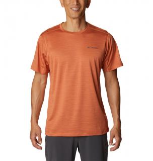 Columbia Pánske tričko funkčné Alpine Chill™ Zero Short Sleeve Crew Veľkosť: L, Farba: Desert Orange Heather