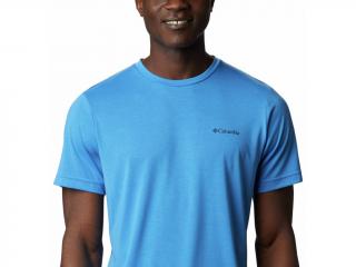 Columbia Pánske tričko Maxtrail™ SS Logo Tee Veľkosť: L, Farba: Azure Blue