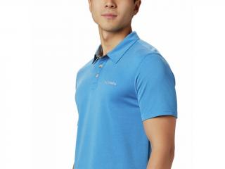 Columbia Pánske tričko Nelson Point™ Polo Veľkosť: M, Farba: Azure Blue